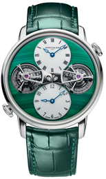 Arnold & Son Watch Double Tourbillon White Gold Malachite Limited Edition 1DTAW.Z03A.C188W
