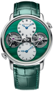 Arnold & Son Watch Double Tourbillon White Gold Malachite Limited Edition 1DTAW.Z03A.C188W