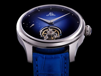 Astbury & Kent Watch Stellaris Tourbillon Blue Dial