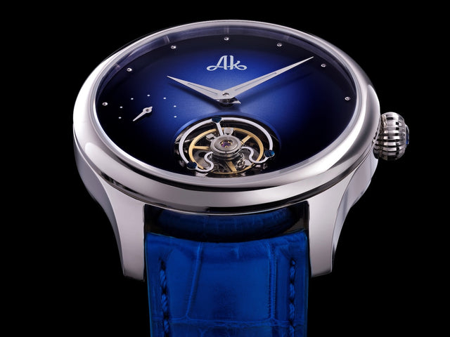 Astbury & Kent Watch Stellaris Tourbillon Blue Dial