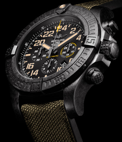 Breitling Watch Avenger Hurricane Military Breitlight Limited Edition