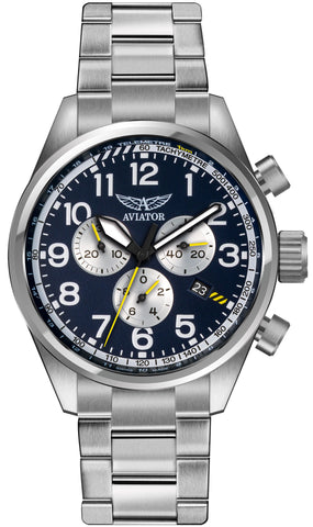 Aviator Watch Airacobra Chrono Mens V.2.25.0.170.5