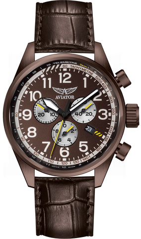 Aviator Watch Airacobra Chrono Mens V.2.25.8.172.4
