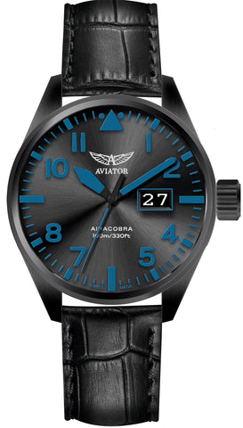 Aviator Watch Airacobra Mens V.1.22.5.188.4