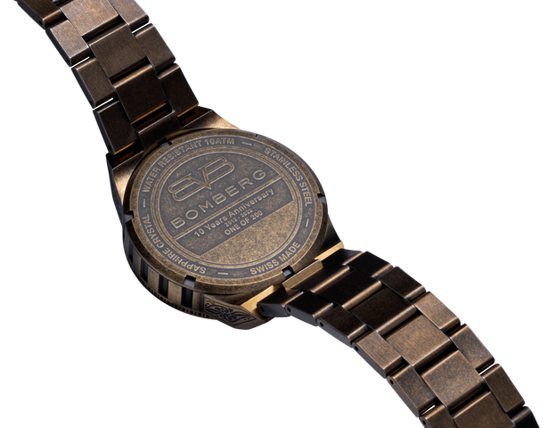 Bomberg Bolt-68 Neo Spartacus Bronze PVD Limited Edition Watch