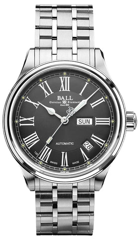 Ball Watch Company Trainmaster Roman NM1058D-S4J-GY