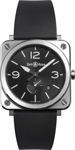 Bell & Ross Watch Steel Quartz BRS-BLC-ST