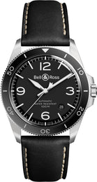 Bell & Ross Watch Vintage BR V2-92 Black Steel BRV292-BL-ST/SCA