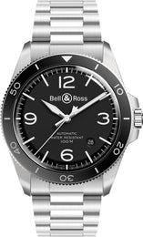 Bell & Ross Watch Vintage BR V2-92 Black Steel BRV292-BL-ST/SST.