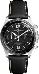 Bell & Ross Watch Vintage BR V2-94 Black Steel BRV294-BL-ST/SCA