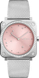 Bell & Ross Watch BRS Pink Diamond Eagle BRS-EP-ST-LGD/SST
