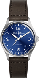 Bell & Ross Watch Vintage BR V1-92 Blue Steel BRV192-BLU-ST/SCA