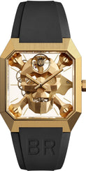 Bell & Ross Watch BR 01 Cyber Skull Bronze Limited Edition BR01-CSK-BR/SRB