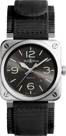 Bell & Ross Watch BR 03 92 Grey Lum