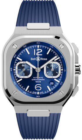 Bell & Ross Watch BR 05 Chrono Blue Steel BR05C-BLU-ST/SRB