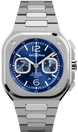 Bell & Ross Watch BR 05 Chrono Blue Steel Bracelet BR05C-BLU-ST/SST