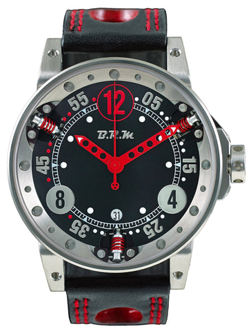 B.R.M. Watches V6-44-SA Red Hands V6-44-SA-AR
