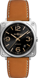 Bell & Ross Watch BRS Golden Heritage BRS92-G-HE-ST