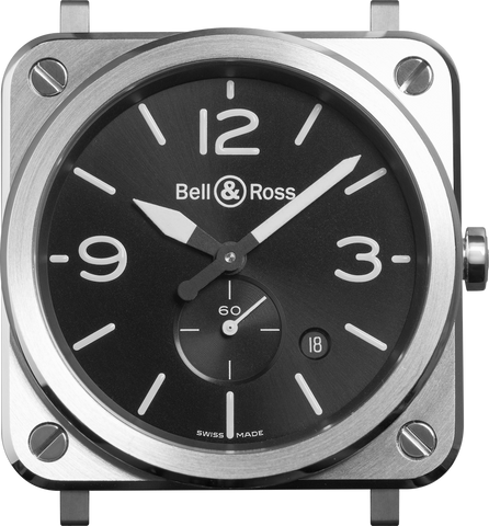 Bell & Ross Watch BRS Steel Quartz