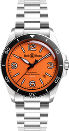 Bell & Ross Watch Vintage BR V2 Orange Bracelet Limited Edition