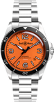 Bell & Ross Watch Vintage BR V2 Orange Bracelet Limited Edition