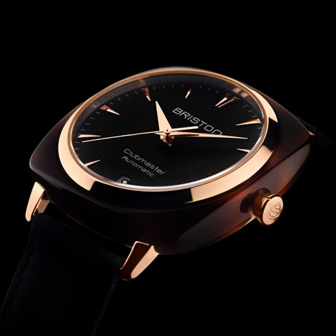 Briston Watch Clubmaster Classic Acetate Gold