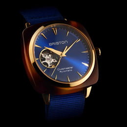 Briston Watch Clubmaster Classic Acetate Gold