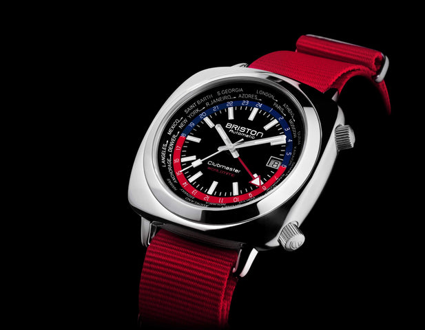 Briston Watch Clubmaster Traveler Worldtime GMT Limited Edition
