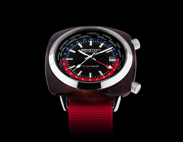 Briston Watch Clubmaster Traveler Worldtime GMT Limited Edition