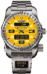 Breitling Watch Emergency Yellow E76325G2/I520/E8017510/B999/165E