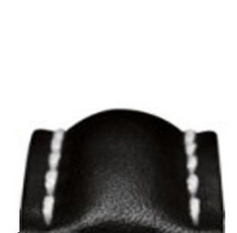 Breitling Strap Calf Leather 18/16 Black 414X 