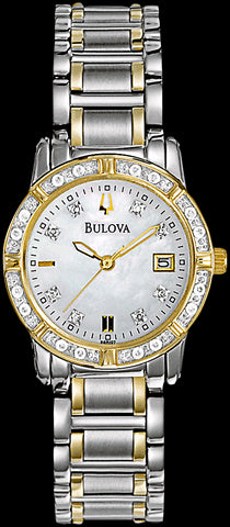 Bulova Watch Ladies Diamond Highbridge 98R107