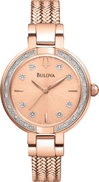 Bulova Watch Diamond 98R179