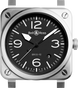 Bell & Ross Watch BR 03 92 Automatic Black Steel D