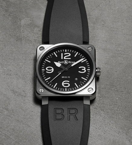 Bell & Ross Watch BR 03 92 Automatic Black Steel D