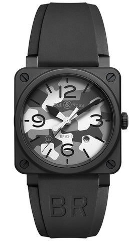 Bell & Ross Watch BR 03 92 White Camo Limited Edition