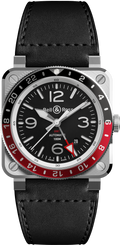 Bell & Ross Watch BR 03 93 GMT BR0393-BL-ST/SCA