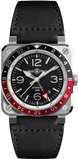 Bell & Ross Watch BR 03 93 GMT BR0393-BL-ST/SCA
