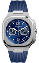 Bell & Ross Watch BR 05 Chrono Blue Steel BR05C-BU-ST/SRB