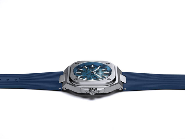 Bell & Ross Watch BR 05 Skeleton Blue Limited Edition D
