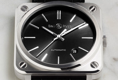 Bell & Ross Watch BRS Black Steel