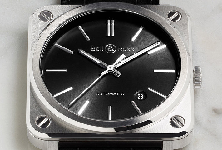 Bell & Ross Watch BRS Black Steel