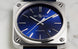 Bell & Ross Watch BRS Blue Steel