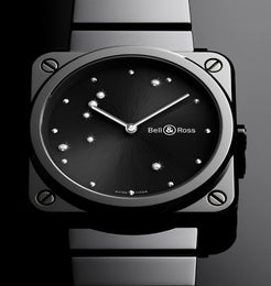 Bell & Ross Watch BRS Diamond Eagle Black