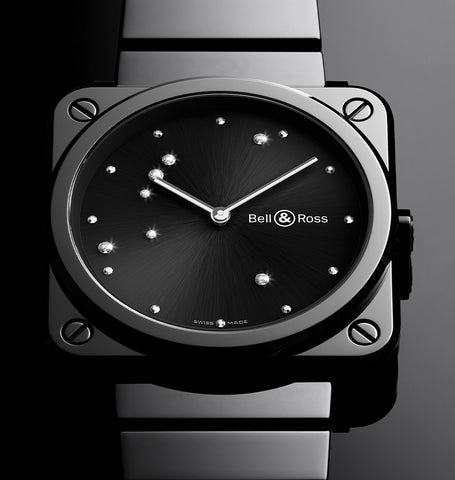 Bell & Ross Watch BRS Diamond Eagle Black