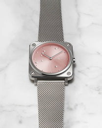 Bell & Ross Watch BRS Pink Diamond Eagle