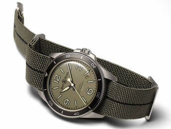 Bell & Ross Watch Vintage BR V2-92 Military Green Bracelet D