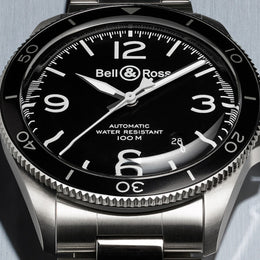 Bell & Ross Watch Vintage BR V2-92 Black Steel