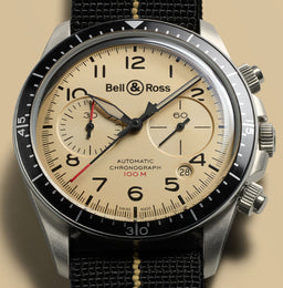 Bell & Ross Watch Vintage BR V2-94 Military Beige