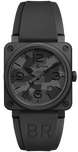Bell & Ross Watch BR 03 92 Black Camo BR0392-CAMO-CE/SRB